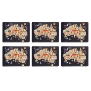 Placemat | Land Down Under | Australia | Set of 6